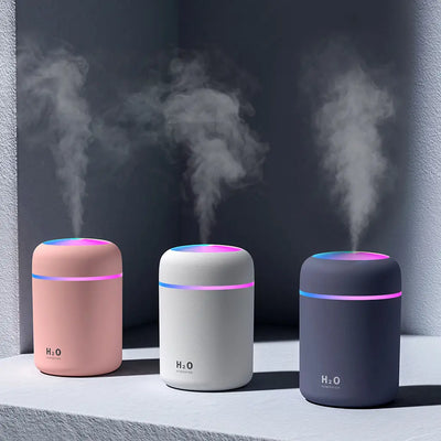 Portable Air Humidifier Aroma Essential Oil Diffuser for Car Home - B&A Mercantile